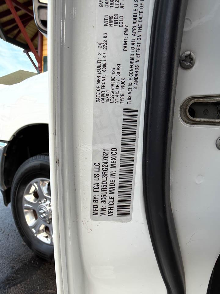 RAM 2500 Tradesman Crew Cab SWB 4WD 2024