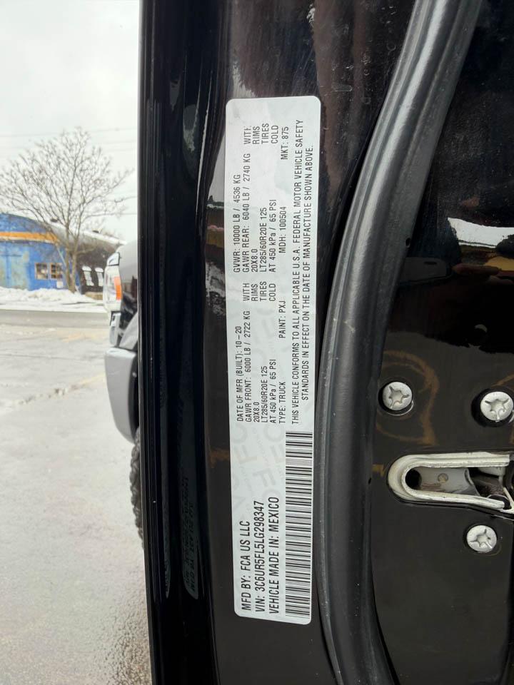 RAM 2500 Laramie Crew Cab SWB 4WD 2020