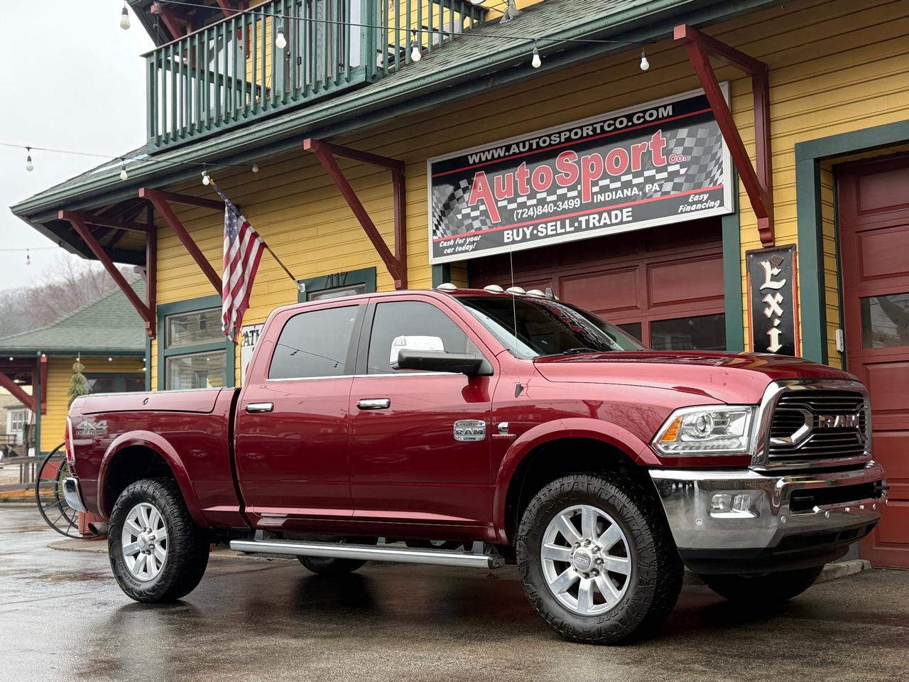 2018 RAM 2500 Longhorn Crew Cab SWB 4WD