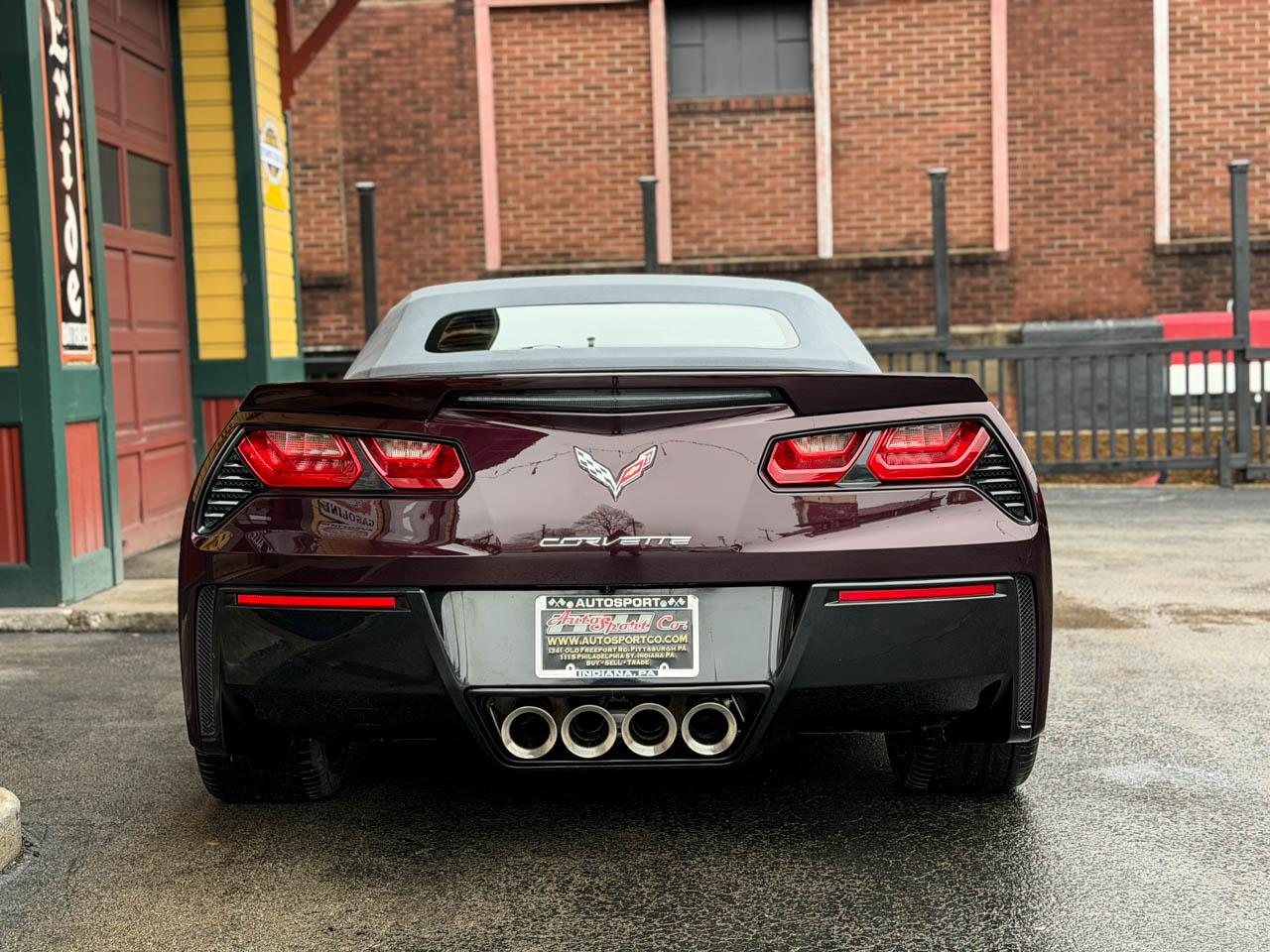 Chevrolet Corvette 3LT Convertible 2017