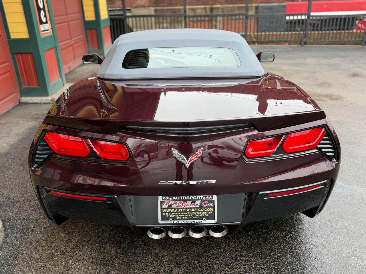 Chevrolet Corvette 3LT Convertible 2017