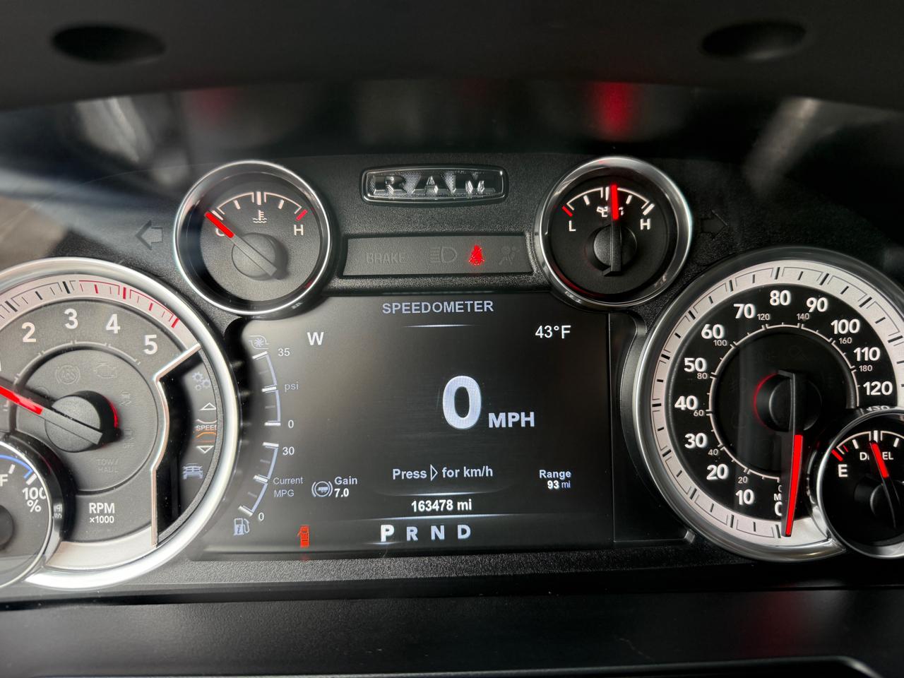 RAM 2500 Laramie Crew Cab SWB 4WD 2018