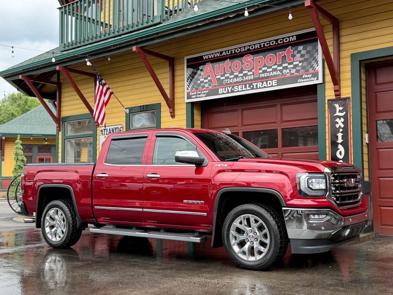 GMC Sierra 1500 SLT Crew Cab Short Box 4WD 2018