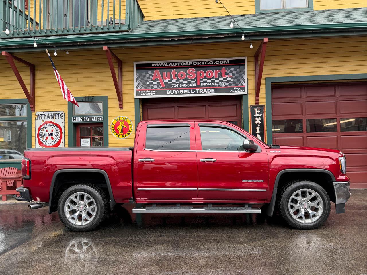 GMC Sierra 1500 SLT Crew Cab Short Box 4WD 2018