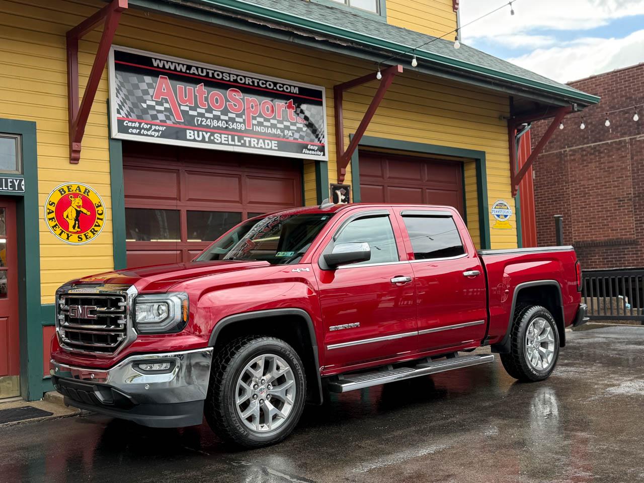 GMC Sierra 1500 SLT Crew Cab Short Box 4WD 2018