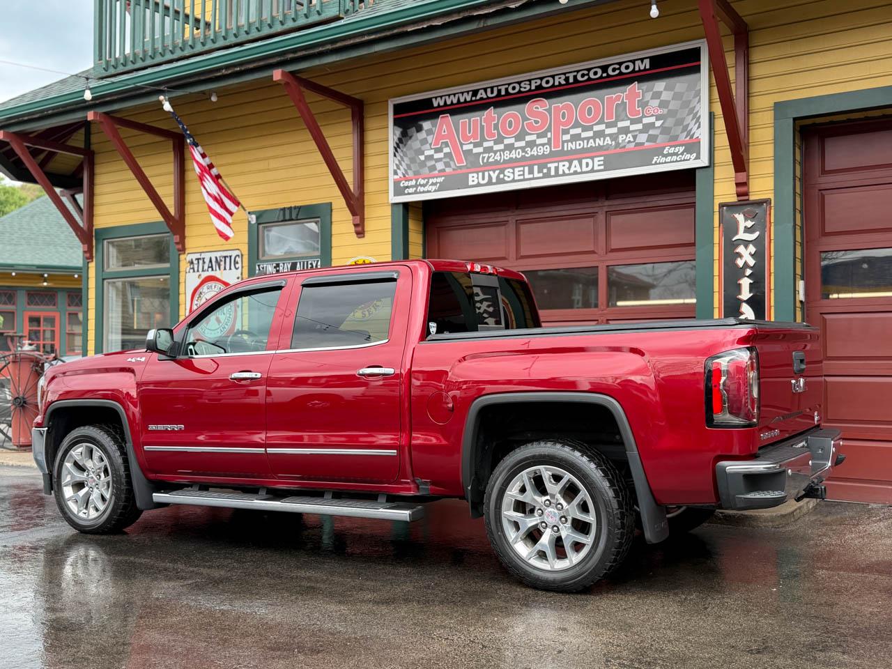 GMC Sierra 1500 SLT Crew Cab Short Box 4WD 2018