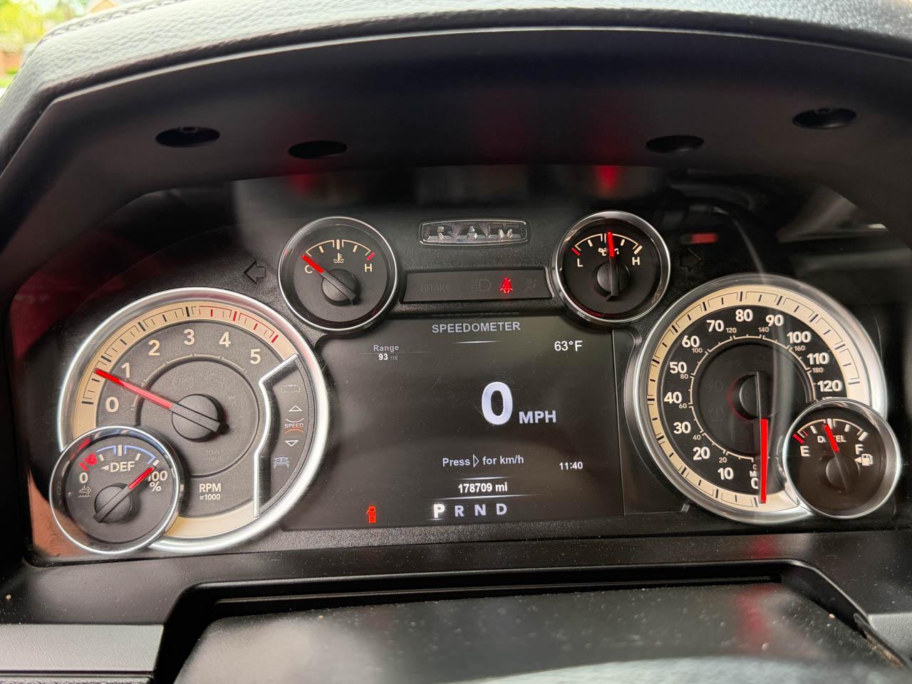 RAM 2500 Laramie Crew Cab SWB 4WD 2018