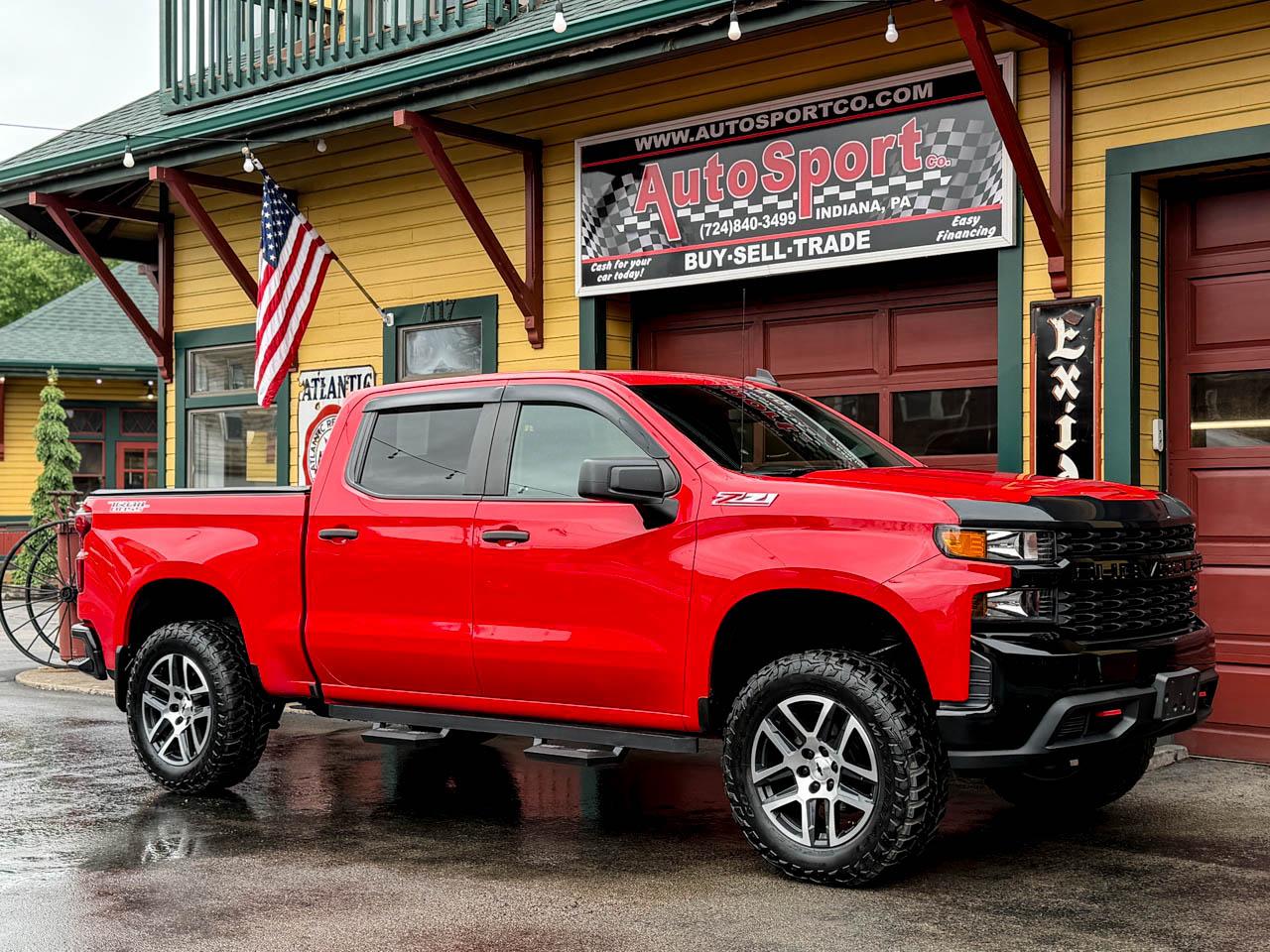 Chevrolet Silverado 1500 Custom Trail Boss Crew Cab Short Box 4WD 2020