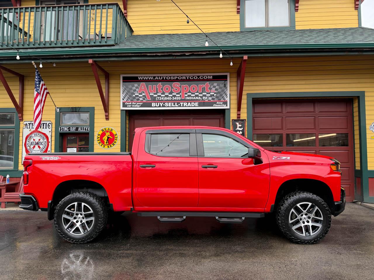 Chevrolet Silverado 1500 Custom Trail Boss Crew Cab Short Box 4WD 2020