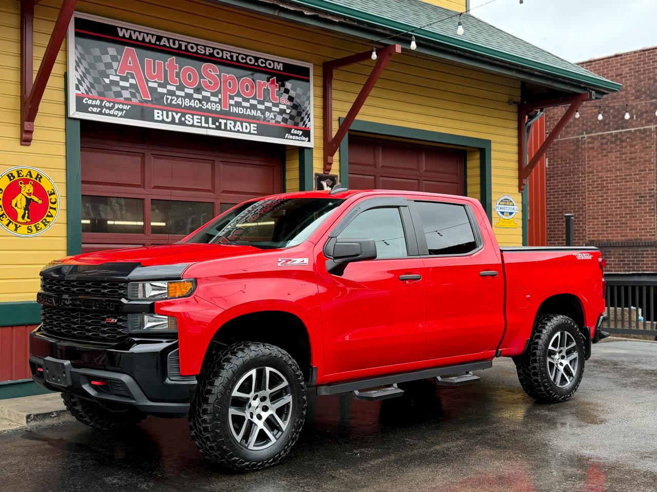 Chevrolet Silverado 1500 Custom Trail Boss Crew Cab Short Box 4WD 2020