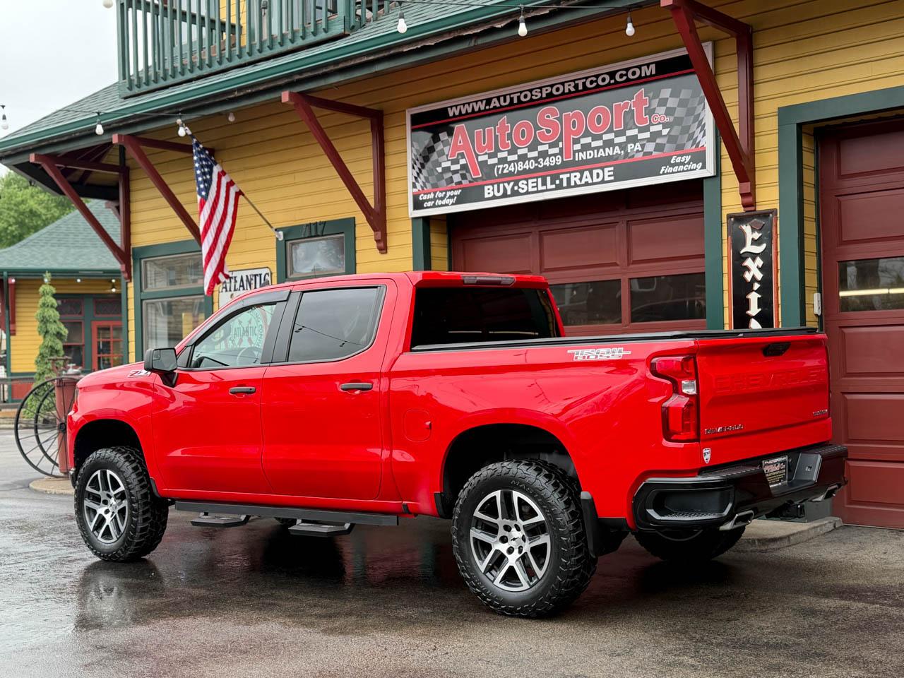 Chevrolet Silverado 1500 Custom Trail Boss Crew Cab Short Box 4WD 2020