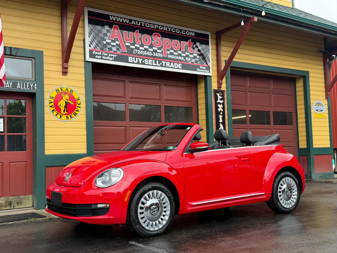 Volkswagen Beetle 2.5L Convertible 2013