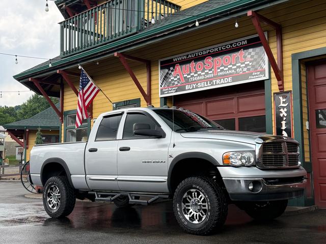 Silver 2005 Dodge RAM 2500 Pickup Truck Four-Wheel Drive Manual