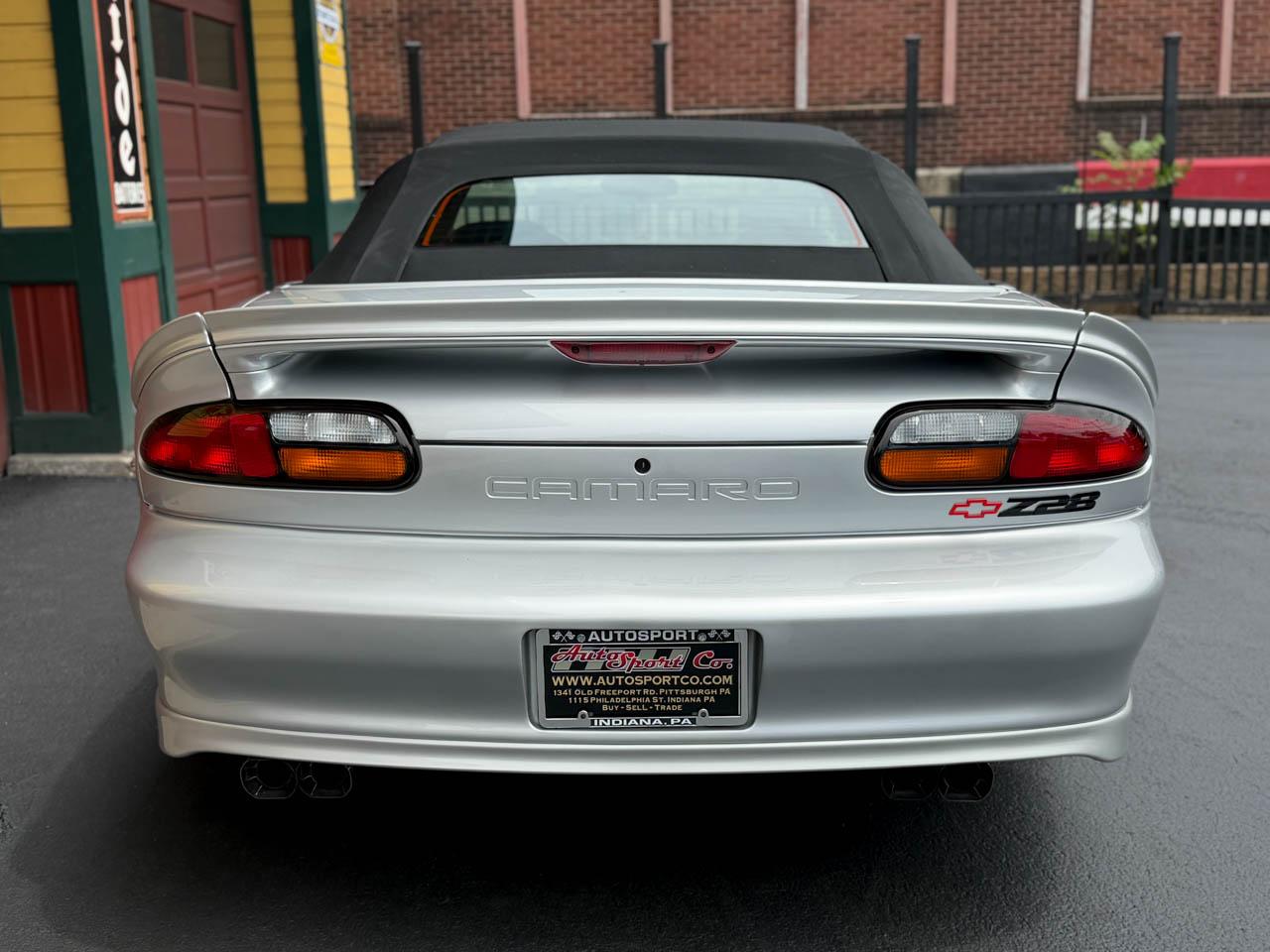 Chevrolet Camaro Z28 CONVERTIBLE 2002