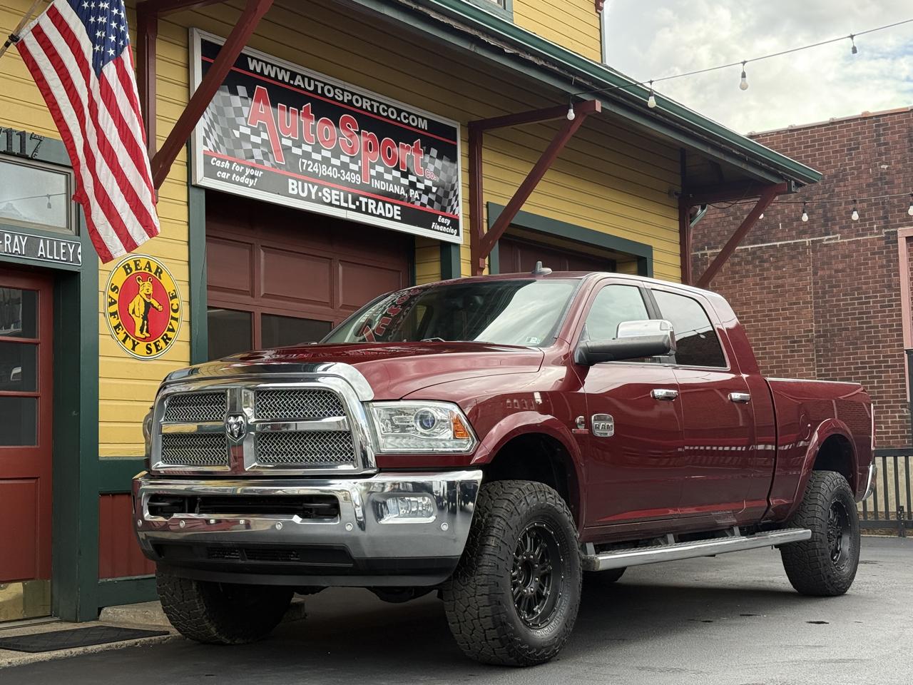 RAM 2500 Longhorn Mega Cab SWB 4WD 2016