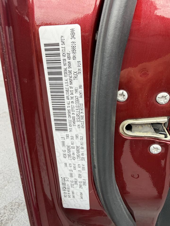 RAM 2500 Big Horn 4WD 2018