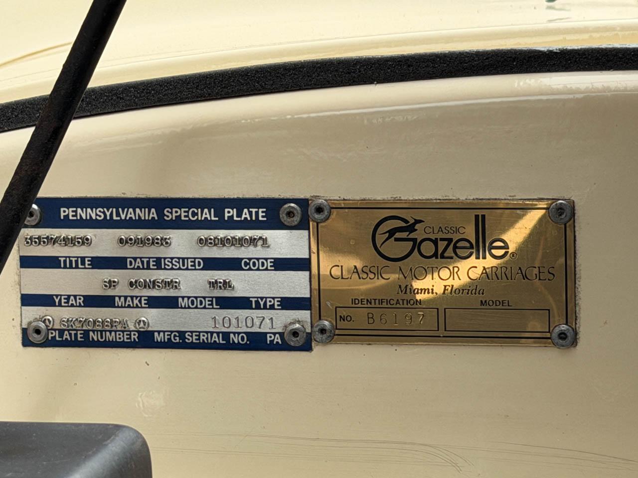 Mercedes-Benz Gazelle Replica 1972
