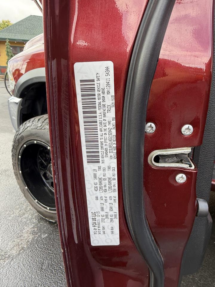 RAM 2500 SLT Crew Cab SWB 4WD 2016