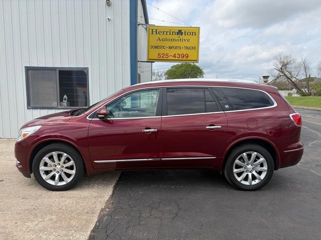 Red 2016 Buick Enclave Premium AWD SUV / Crossover All-Wheel Drive Automatic