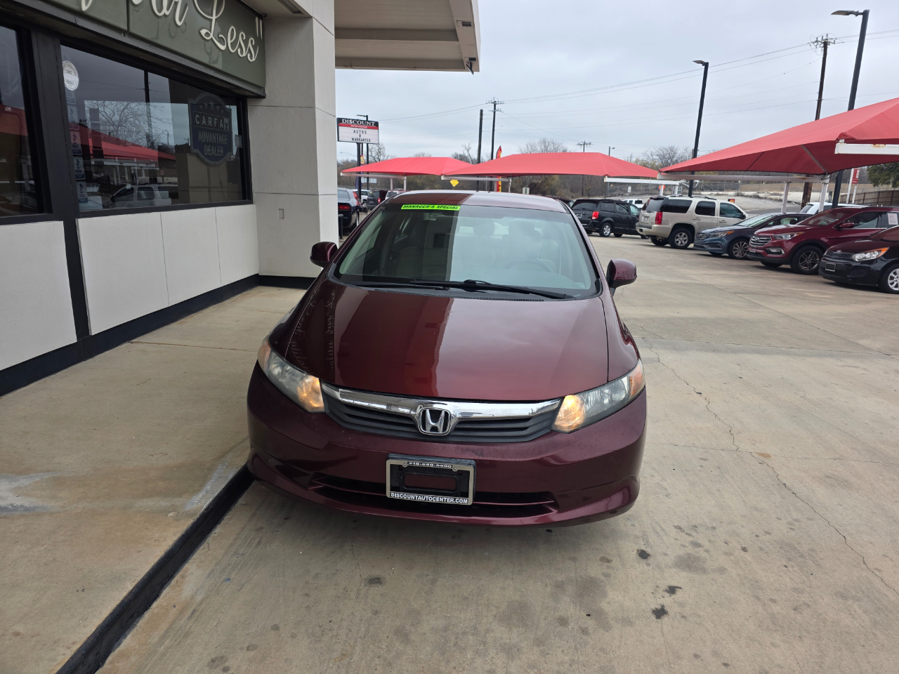 Honda Civic LX Sedan 5-Speed AT 2012