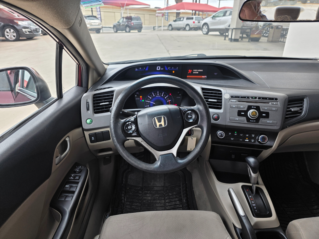 Honda Civic LX Sedan 5-Speed AT 2012