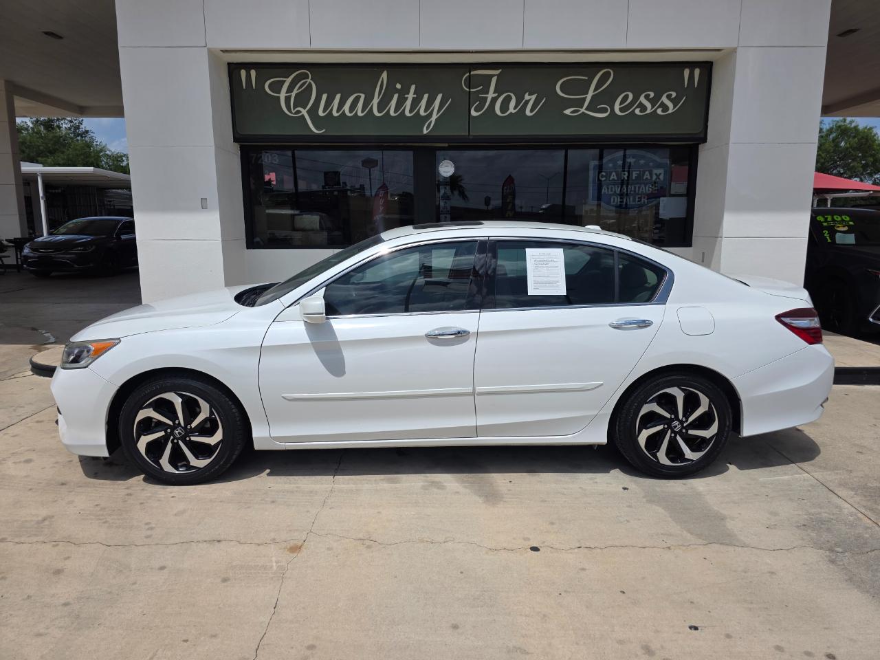 2016 Honda Accord EX-L Sedan V6 CVT w/ Honda Sensing 6-Spd AT