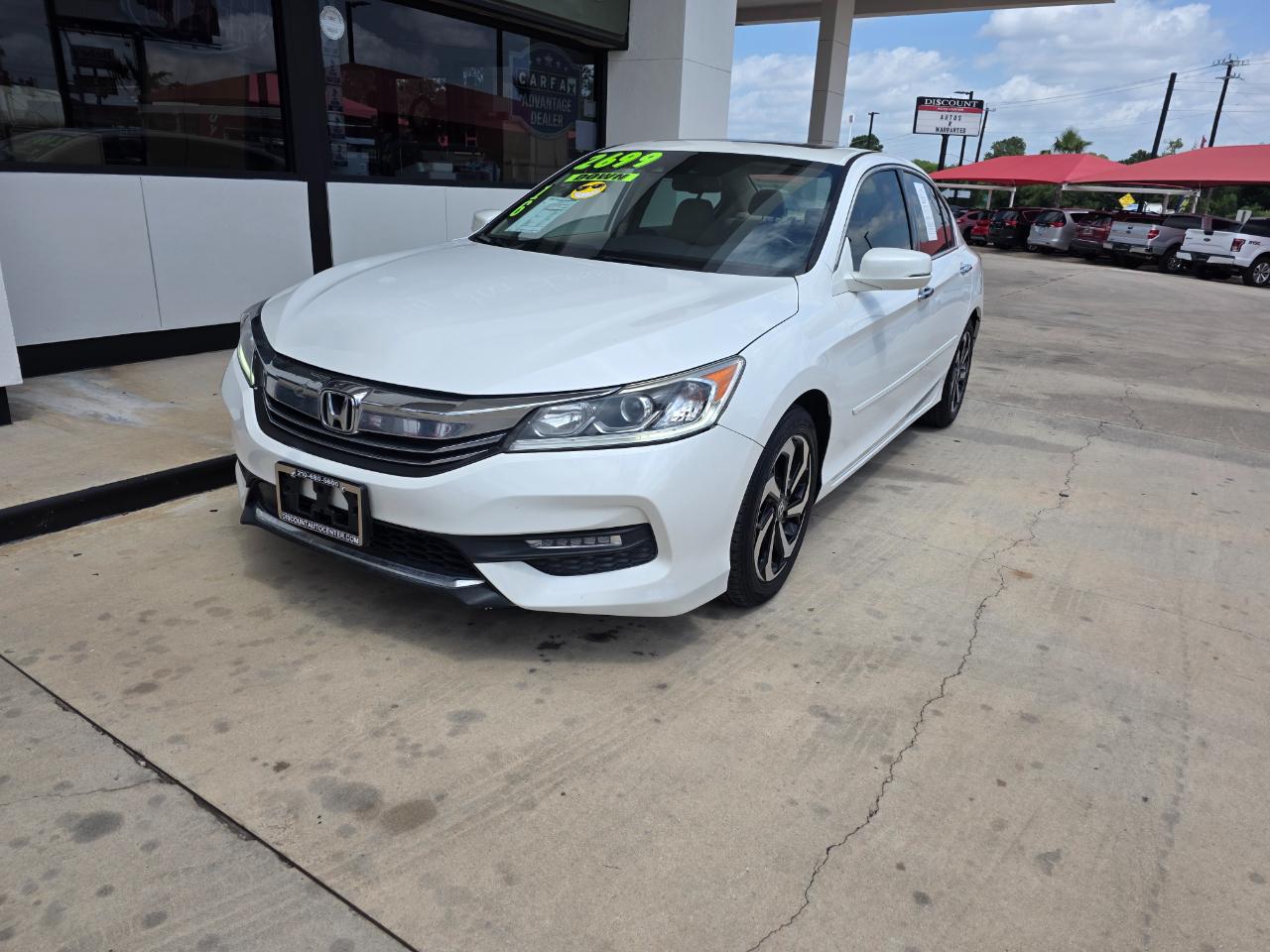 Honda Accord EX-L Sedan V6 CVT w/ Honda Sensing 6-Spd AT 2016