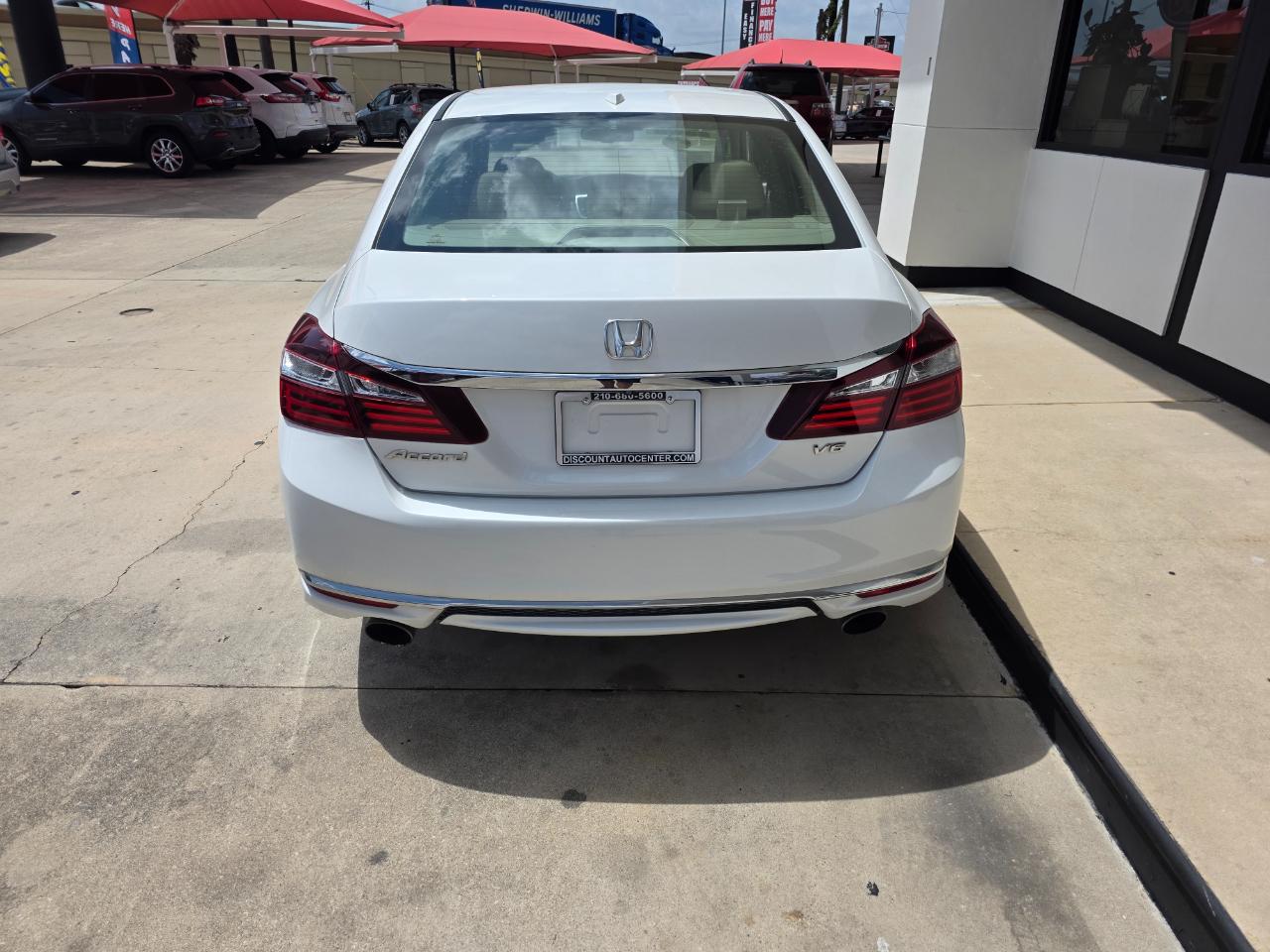 Honda Accord EX-L Sedan V6 CVT w/ Honda Sensing 6-Spd AT 2016
