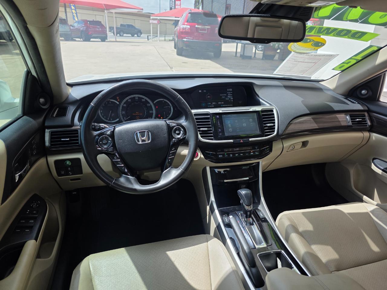 Honda Accord EX-L Sedan V6 CVT w/ Honda Sensing 6-Spd AT 2016
