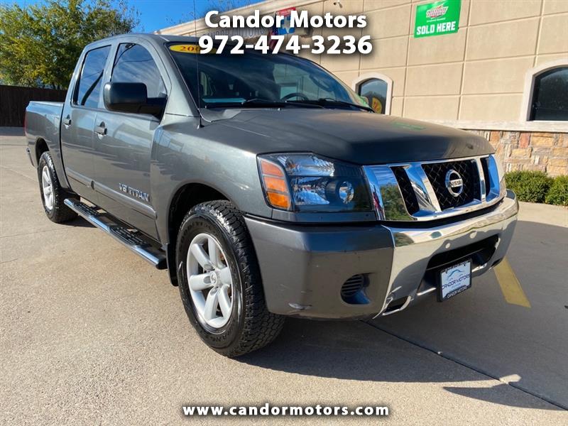 Used 2008 Nissan Titan XE Crew Cab 2WD SWB for Sale in McKinney TX