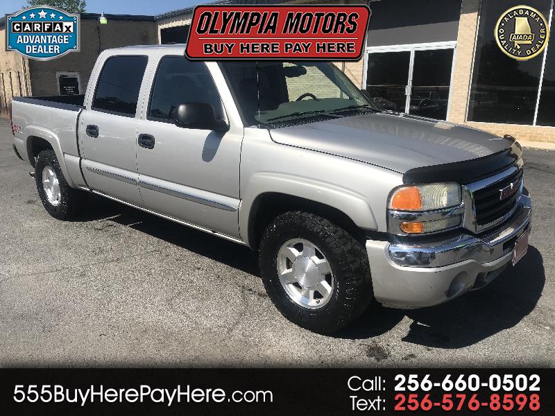 Buy Here Pay Here 2006 GMC Sierra 1500 SLE1 Crew Cab 4WD for Sale in