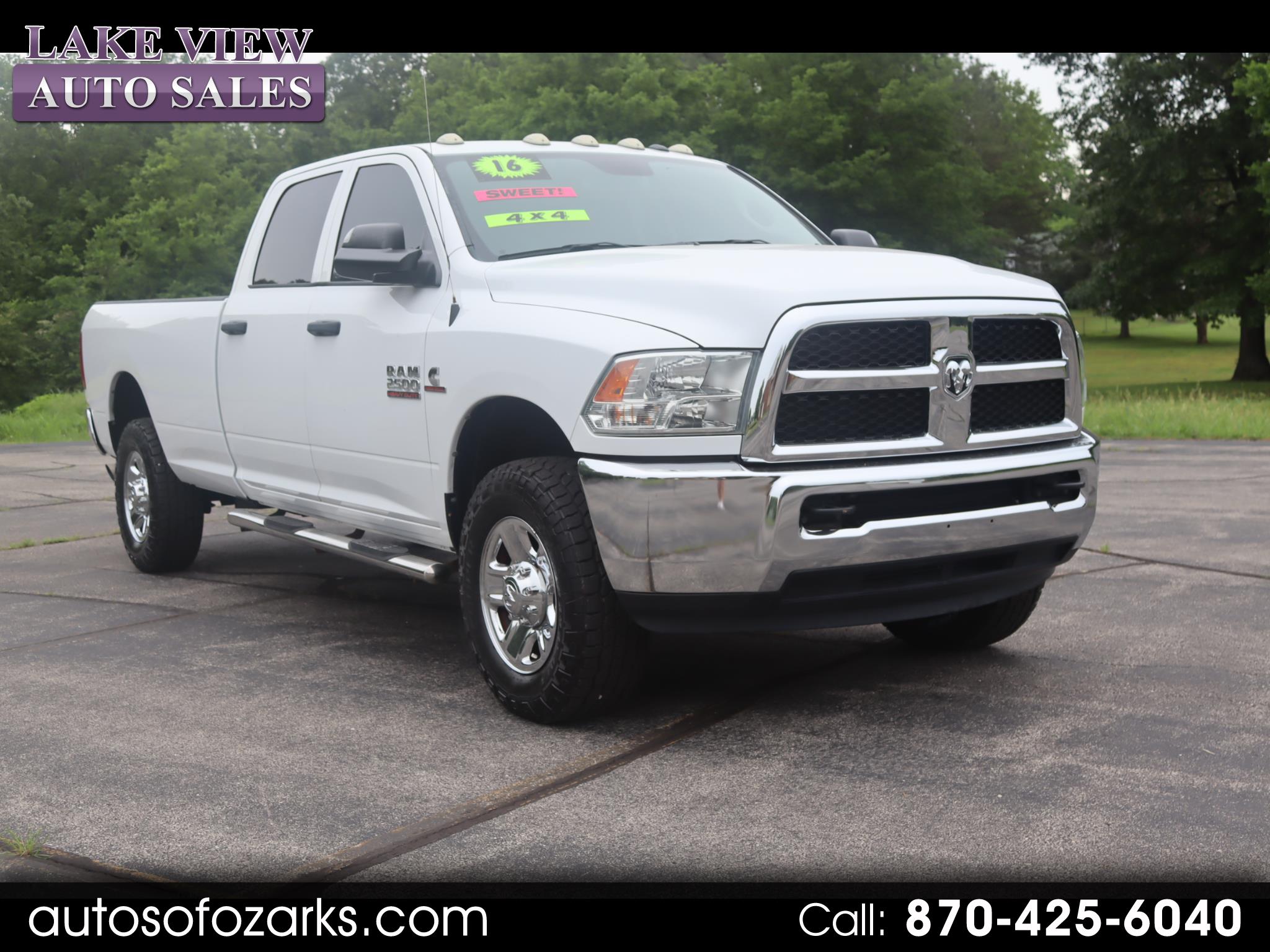 Used 2016 RAM 2500 Tradesman Crew Cab 4WD for Sale in Mountain Home AR 72653 Lakeview Auto Sales