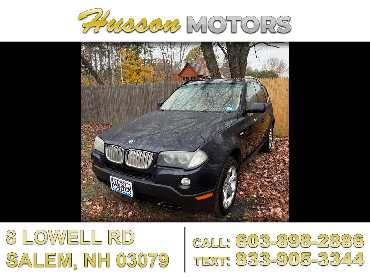 2009 BMW X3 XDRIVE30I