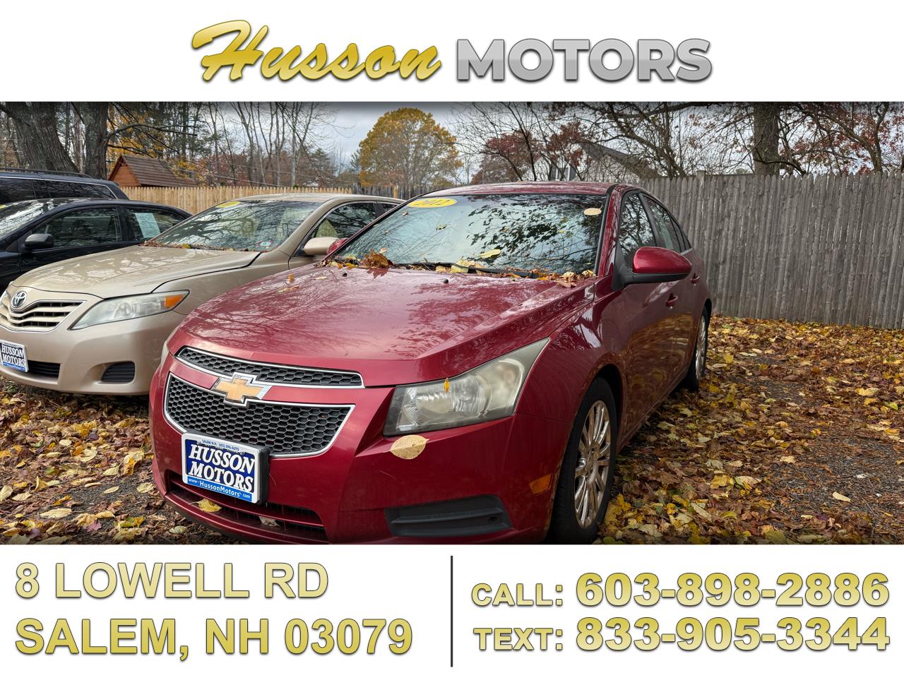 2012 Chevrolet Cruze ECO