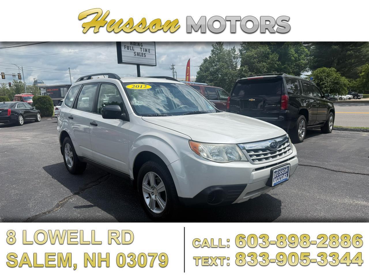2012 Subaru Forester 2.5X