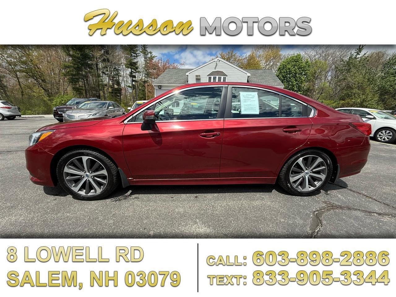 2016 Subaru Legacy 2.5I LIMITED