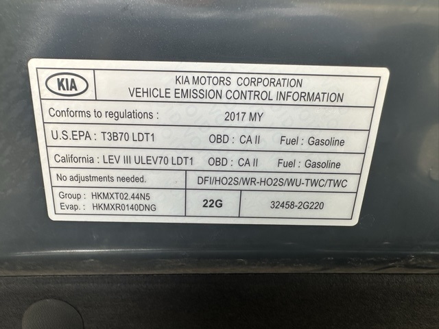 Kia Sportage  2017 Kia Sportage  2017