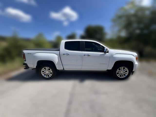 White 2017 GMC Canyon Pickup Truck Four-Wheel Drive Automatic