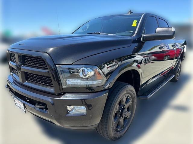 Black 2017 RAM 2500 Laramie Crew Cab 4WD Pickup Truck Four-Wheel Drive 6-Speed Automatic