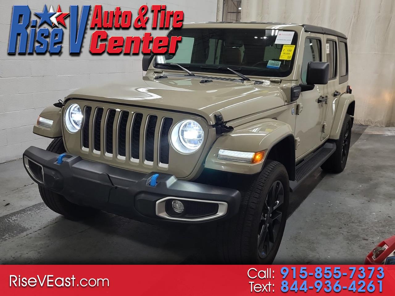 Jeep Wrangler 4xe Unlimited Sahara 2022 Jeep Wrangler 4xe Unlimited Sahara 2022