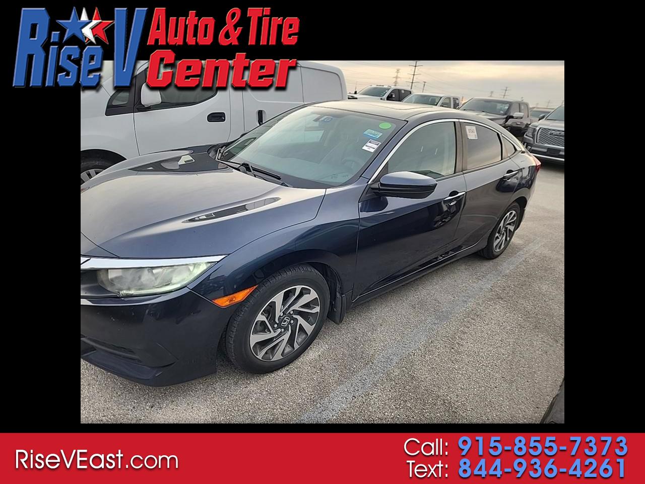 Honda Civic EX Sedan CVT 2018