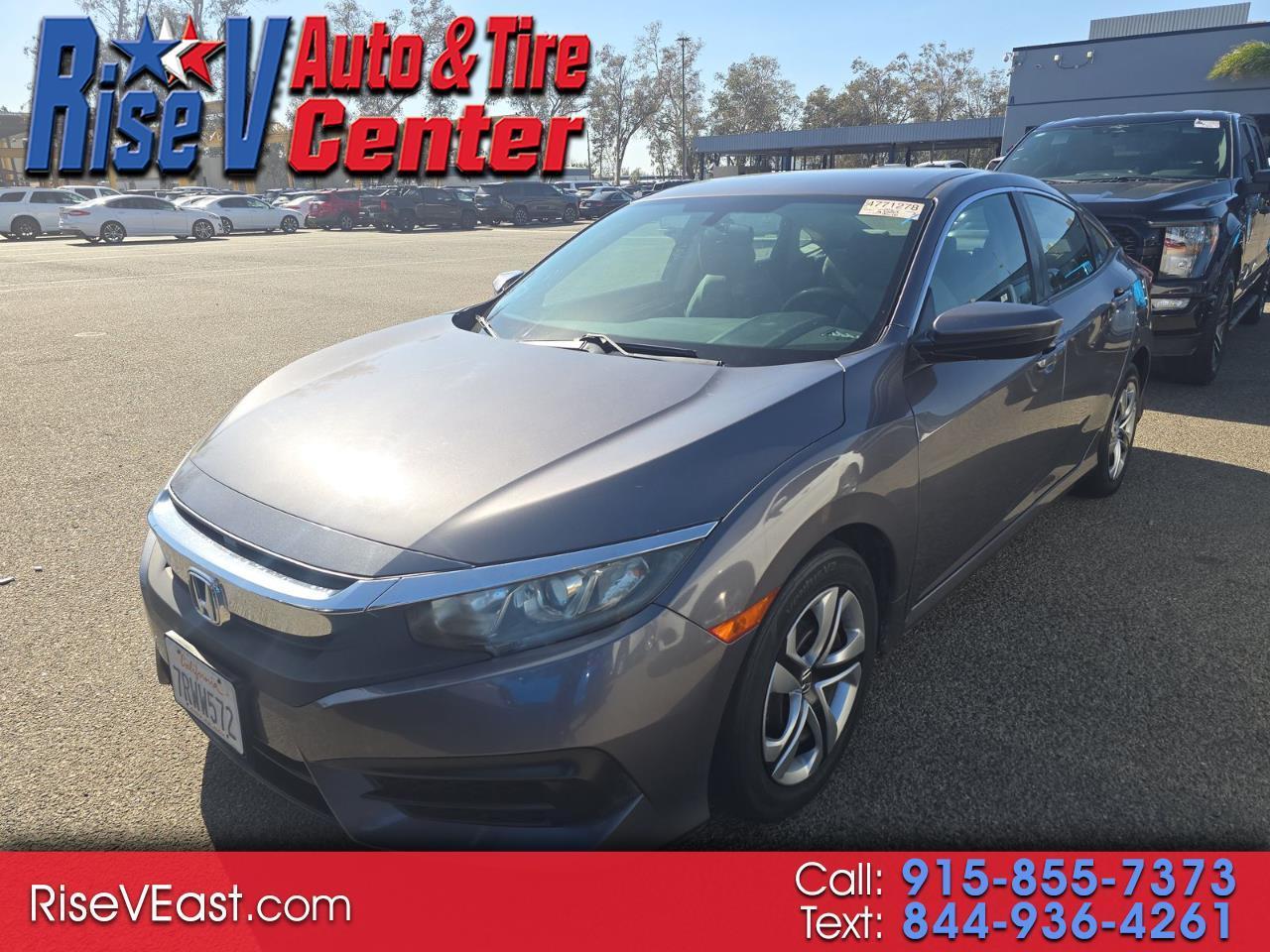 Honda Civic LX Sedan CVT 2016
