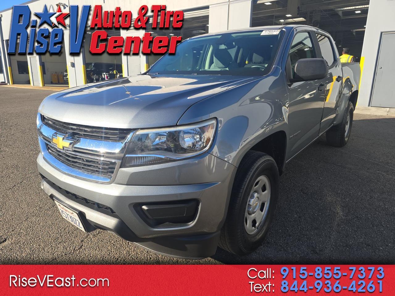 Chevrolet Colorado WT Crew Cab 2WD Short Box 2018