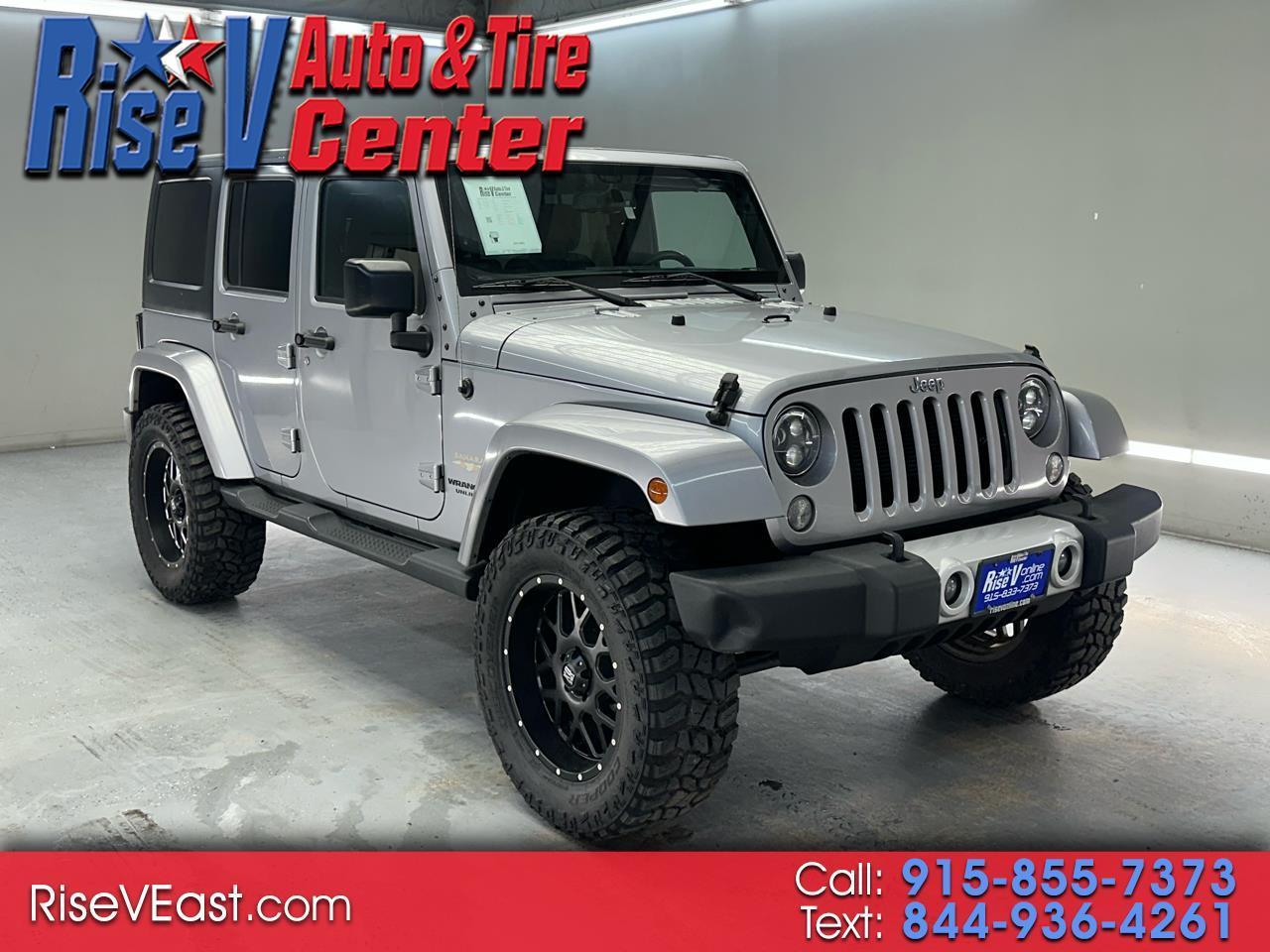 2015 Jeep Wrangler Unlimited Sahara 4WD
