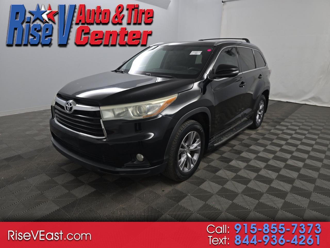 Toyota Highlander XLE FWD V6 2015
