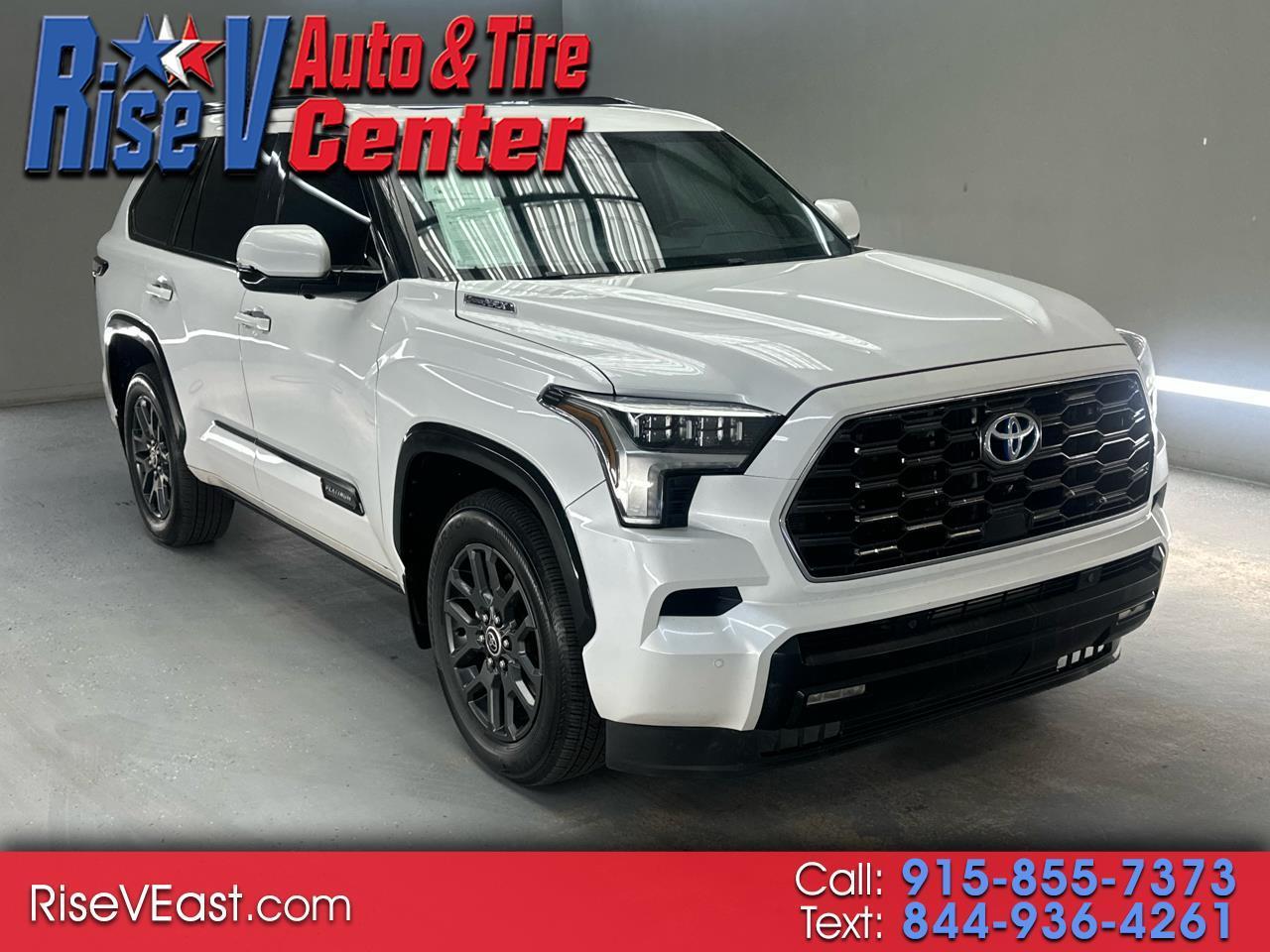 2023 Toyota Sequoia Platinum 4WD FFV (Natl)