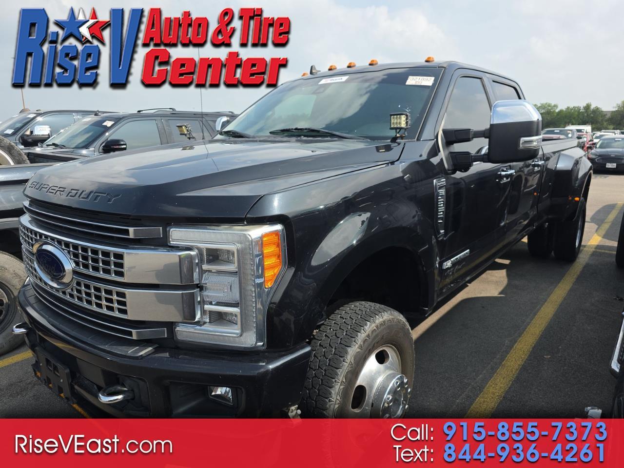 2019 Ford F-350 SD Platinum Crew Cab Long Bed DRW 4WD