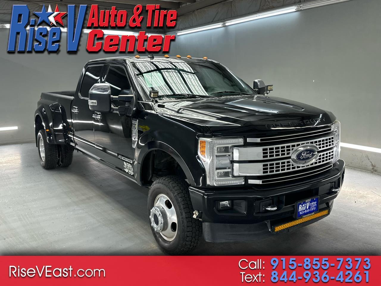 2019 Ford F-350 SD Platinum Crew Cab Long Bed DRW 4WD