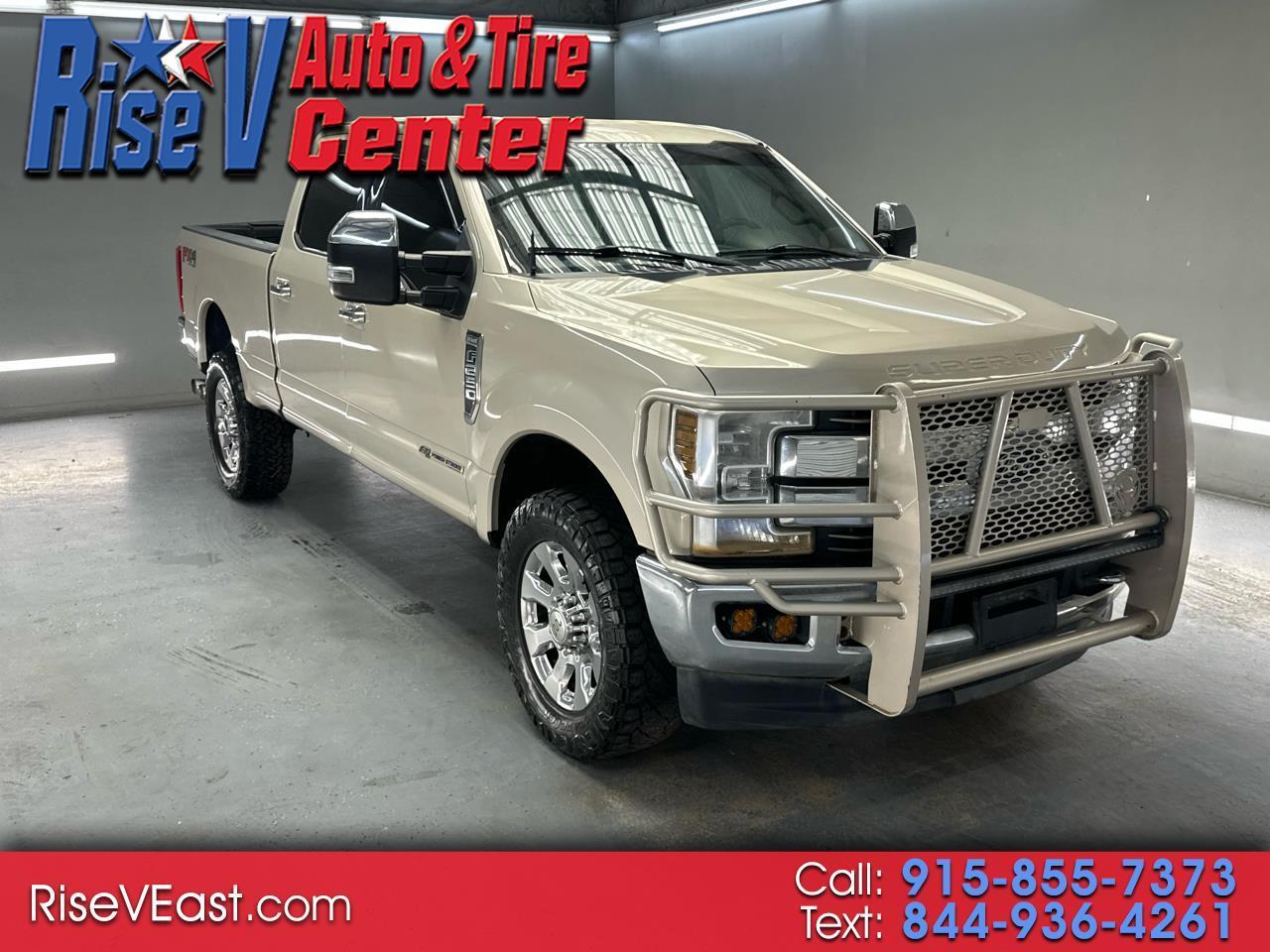 Brown 2018 Ford F-250 Super Duty Pickup Truck Four-Wheel Drive Automatic