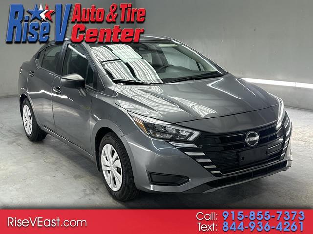 Gray 2025 Nissan Versa Sedan Front-Wheel Drive Automatic
